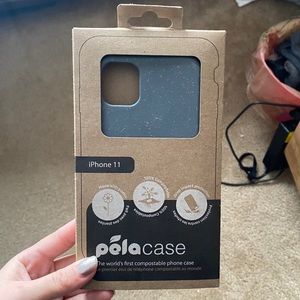 NWT Pela Shark Skin Blue iPhone 11 Case